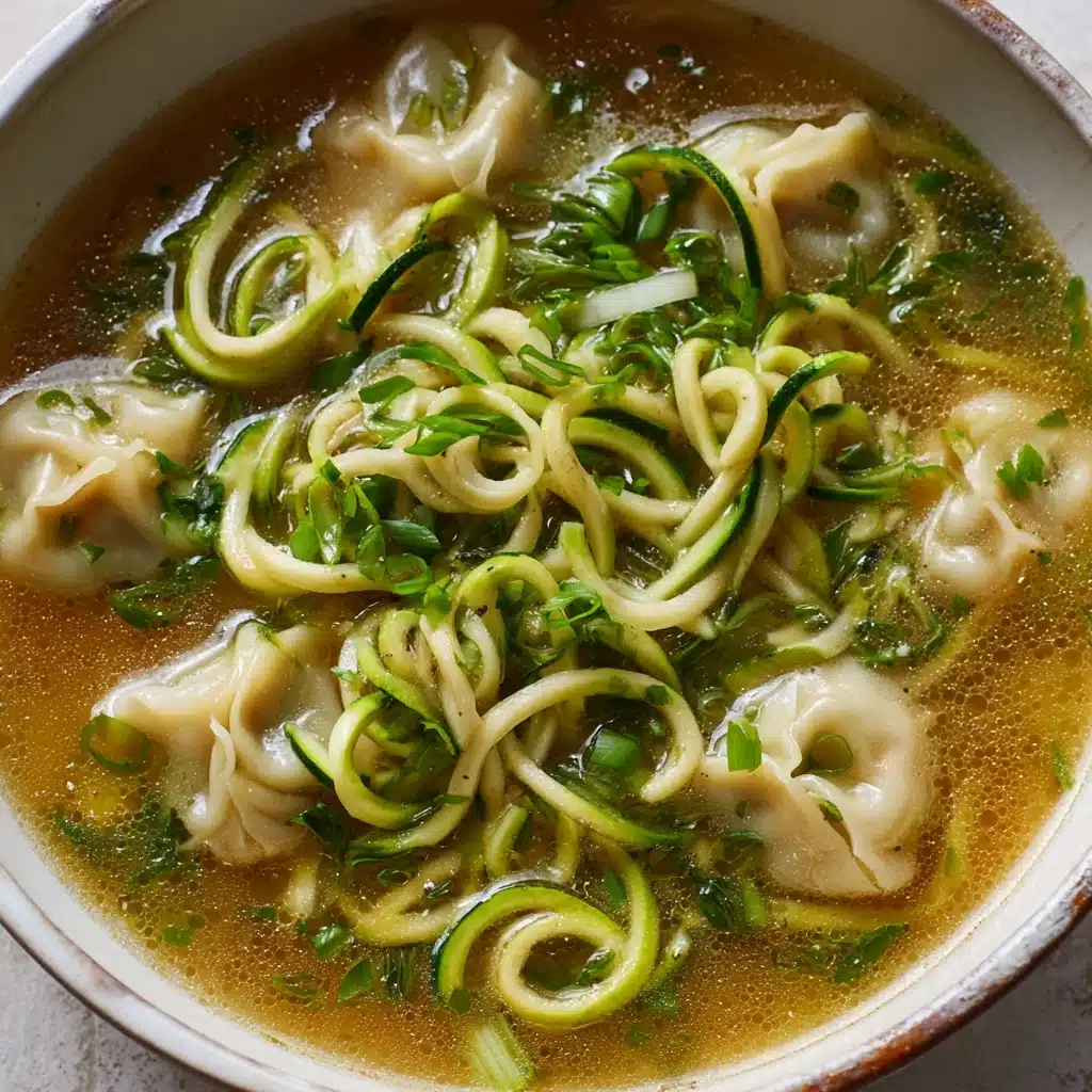 Gyoza Soup (Japanese Dumpling Soup) Recipe - Recipe Image