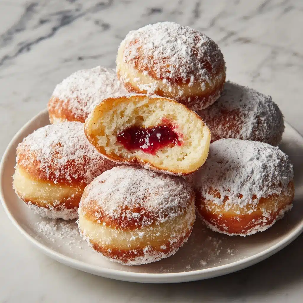 German Berliner (Jam-Filled Doughnuts) Recipe 4 German Berliner (Jam-Filled Doughnuts) Recipe - Recipe Image