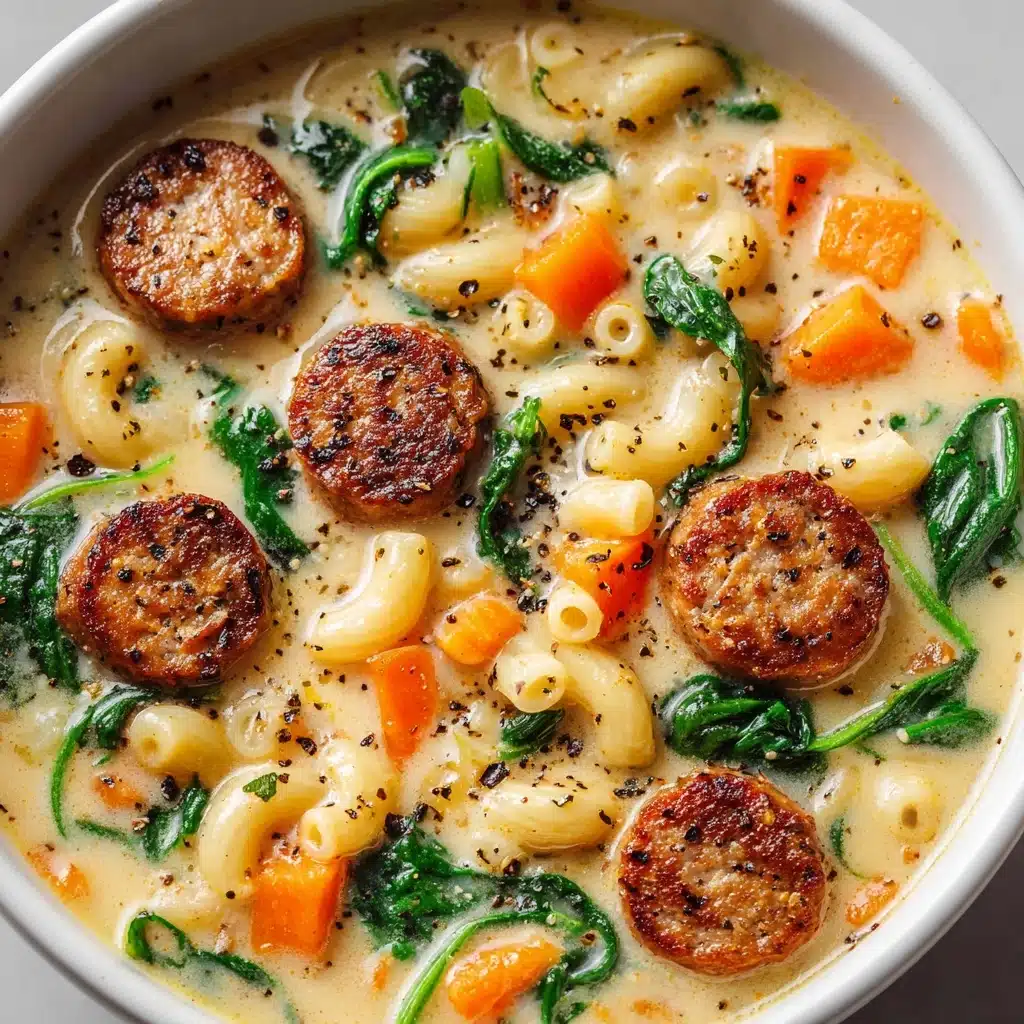 Creamy Parmesan Italian Sausage Ditalini Soup Recipe 4 Creamy Parmesan Italian Sausage Ditalini Soup Recipe - Recipe Image