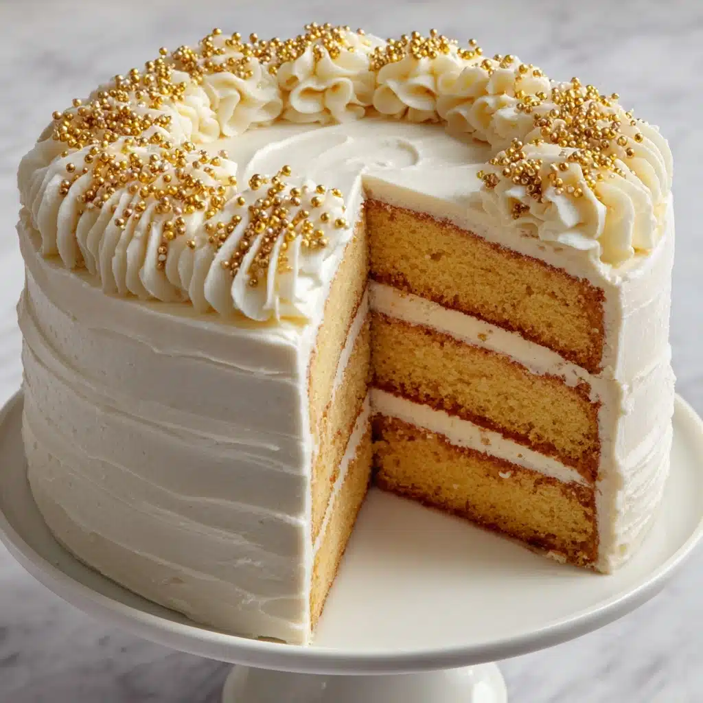 White Almond Wedding Cake Recipe 4 White Almond Wedding Cake Recipe - Recipe Image