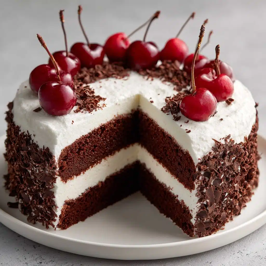 German Black Forest Cake Recipe (Schwarzwälder Kirschtorte) Recipe - Recipe Image