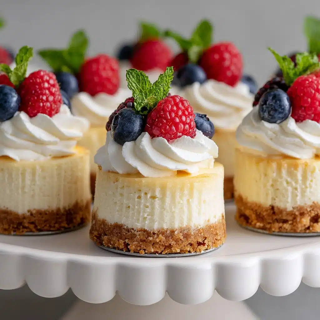 The Best Mini Cheesecake Recipe - Recipe Image