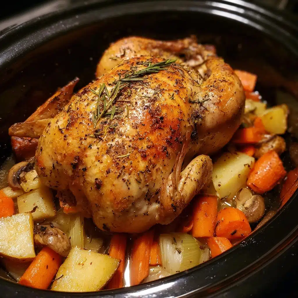 Slow Cooker Whole Chicken Recipe 4 Slow Cooker Whole Chicken Recipe - Recipe Image