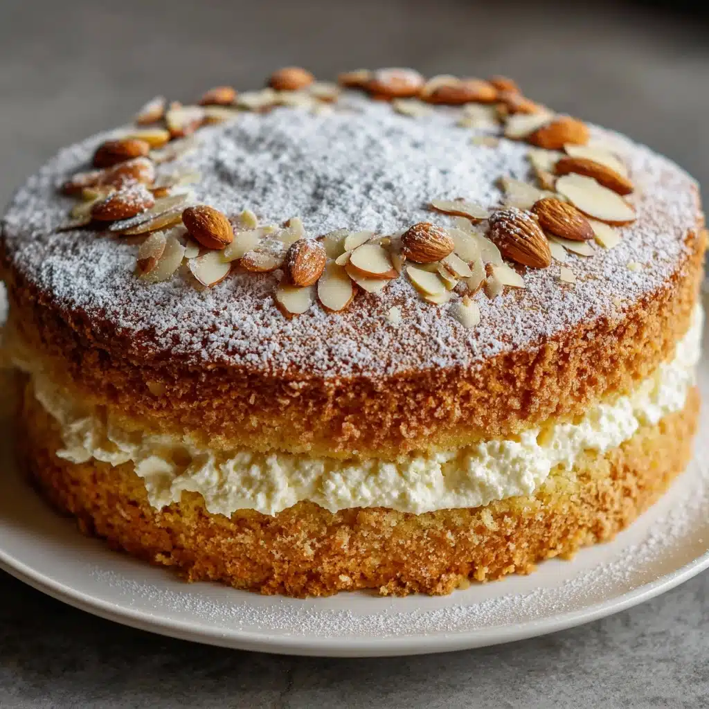 Almond Mascarpone Torte Recipe 4 Almond Mascarpone Torte Recipe - Recipe Image