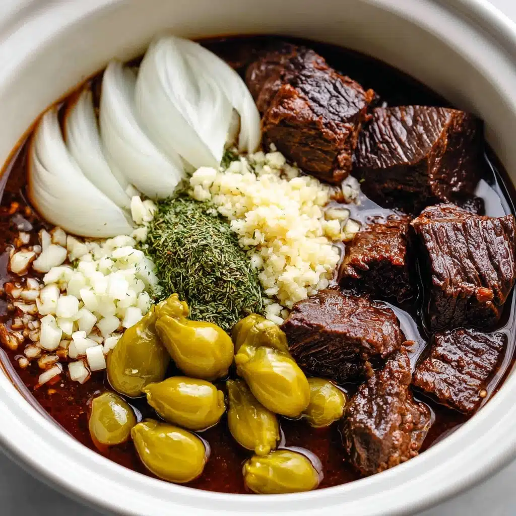 Low Carb Slow Cooker Italian Beef Recipe 5 Low Carb Slow Cooker Italian Beef Recipe - Recipe Image
