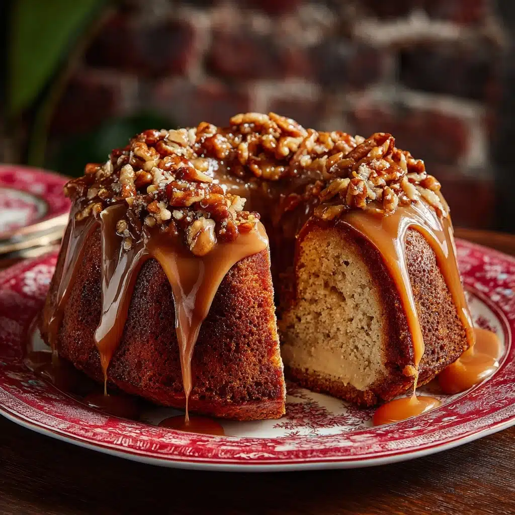 Caramel Brown Sugar Pound Cake with Candied Pecans Recipe 3 Caramel Brown Sugar Pound Cake with Candied Pecans Recipe - Recipe Image