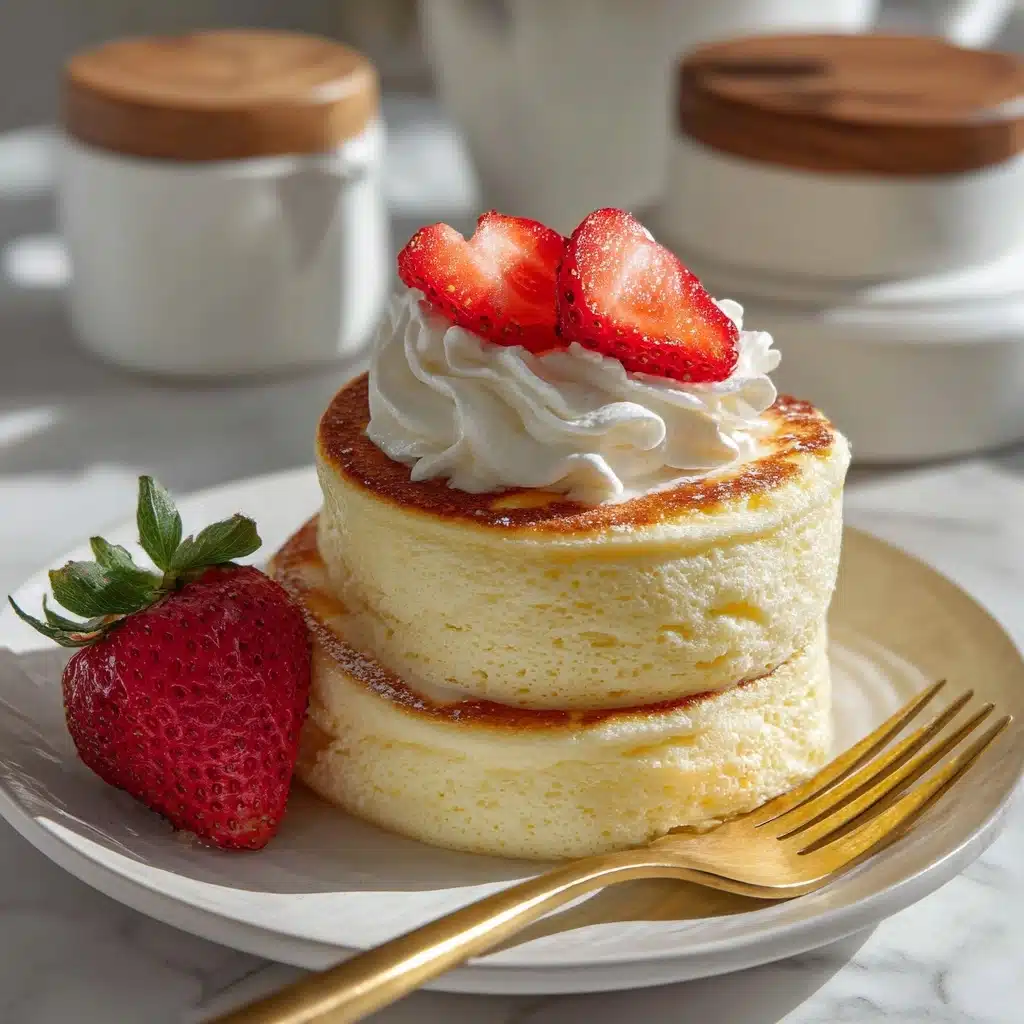 Fluffy Japanese Soufflé Pancakes Recipe 5 Fluffy Japanese Soufflé Pancakes Recipe - Recipe Image