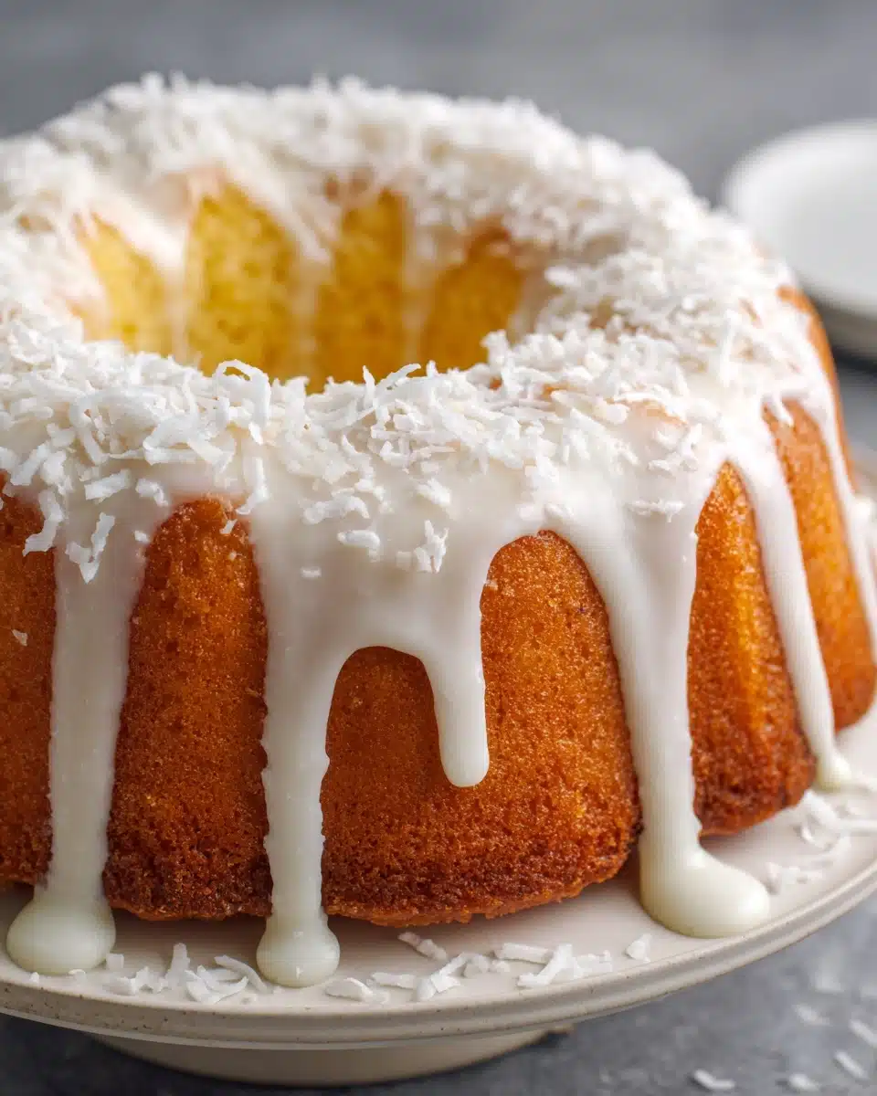 Pina Colada Pound Cake Recipe