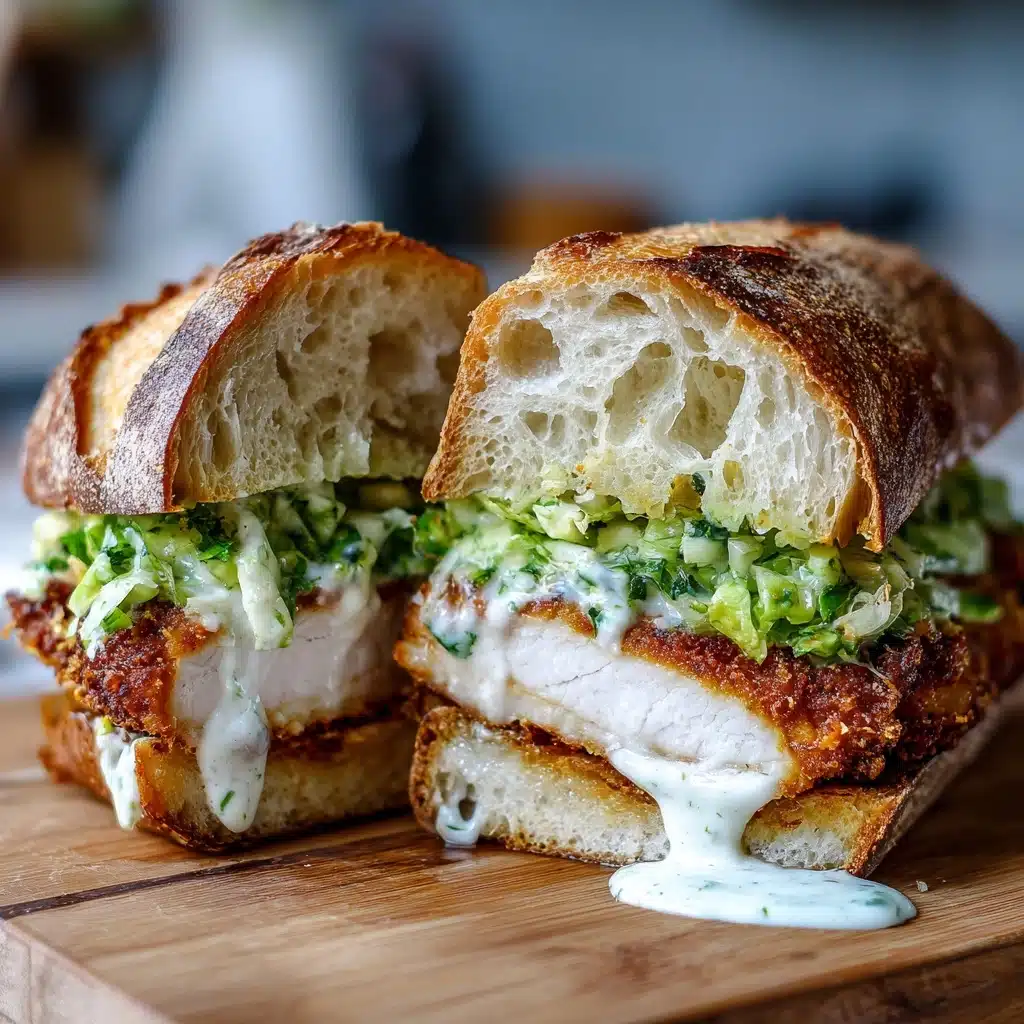 Crispy Chicken Caesar Sandwich Recipe - Recipe Image