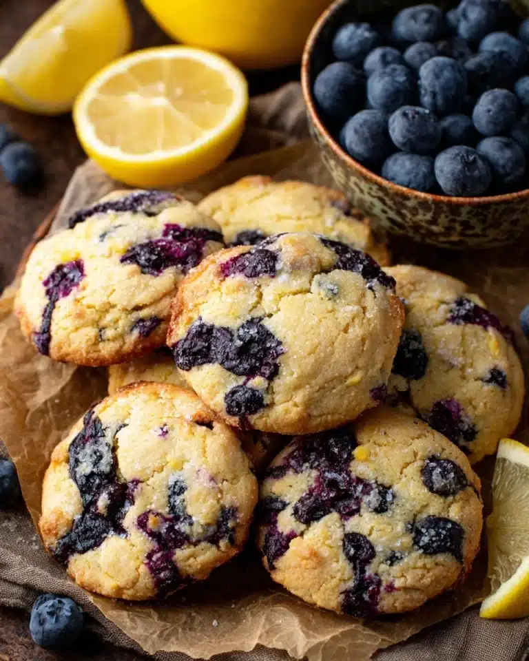 Lemon Blueberry Cookies Recipe