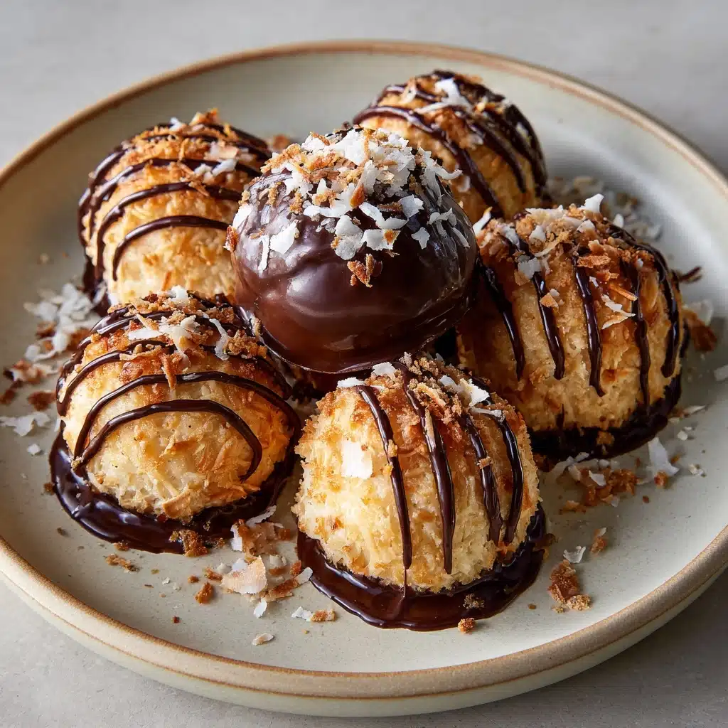 Coconut Dome with Chocolate Spread Recipe - Recipe Image