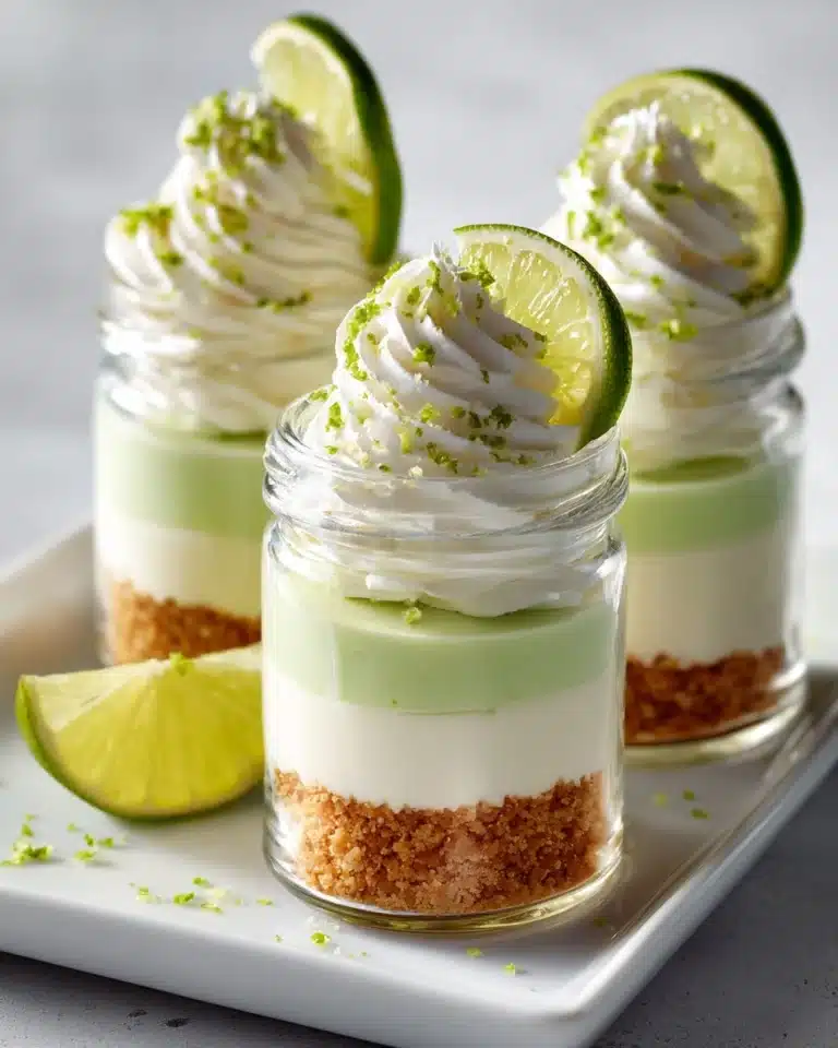 Key Lime Pie mini desserts Recipe