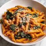 Tomato Spinach Chicken Pasta Recipe