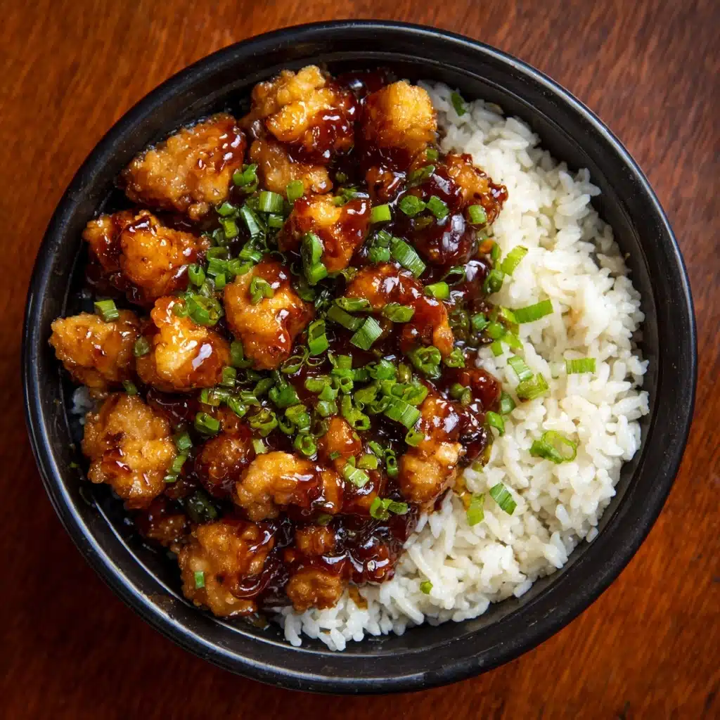 Honey BBQ Chicken Rice Recipe - Recipe Image