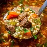 Beef Barley Soup Recipe