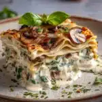 Mushroom and Spinach Lasagna Recipe