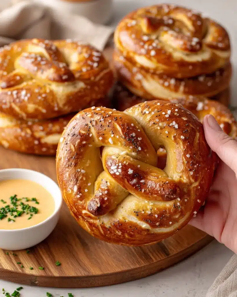 Homemade Soft Pretzels Recipe