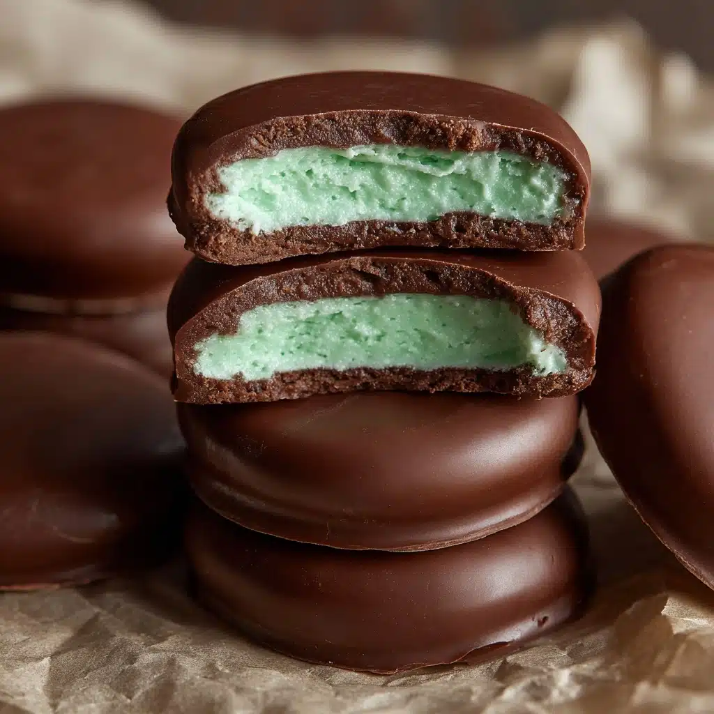 Chocolate Covered Mint Patties Recipe - Recipe Image