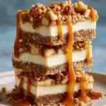 Caramel Apple Cheesecake Bars Recipe