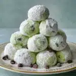 Mint Chocolate Chip Snowball Cookies Recipe