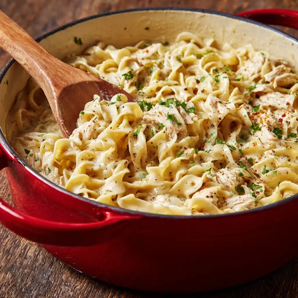 One Pot Chicken and Noodles Skillet Recipe 4 One Pot Chicken and Noodles Skillet Recipe - Recipe Image