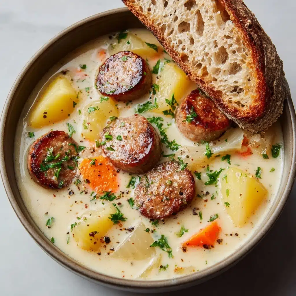 Traditional German Potato Soup Recipe (Kartoffelsuppe) Recipe 4 Traditional German Potato Soup Recipe (Kartoffelsuppe) Recipe - Recipe Image
