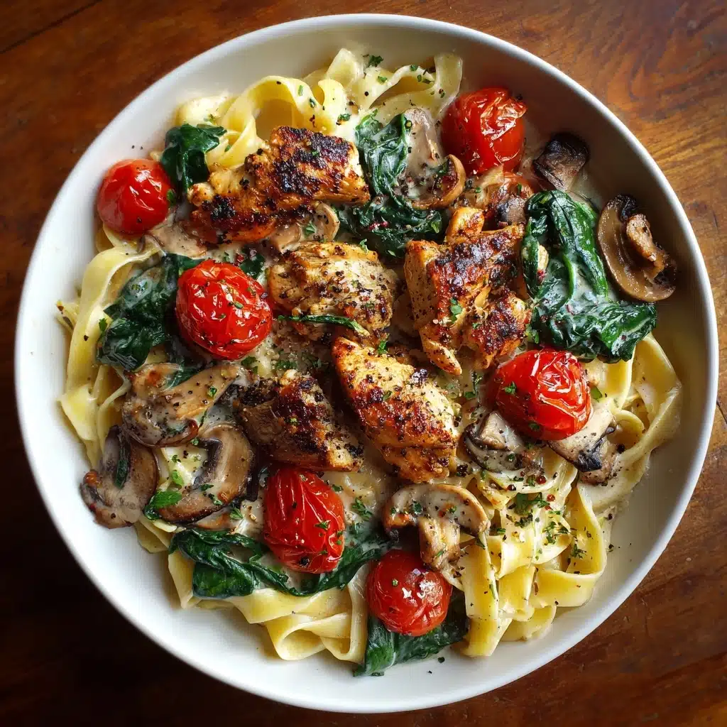Creamy Tuscan Chicken Pasta Recipe 5 Creamy Tuscan Chicken Pasta Recipe - Recipe Image