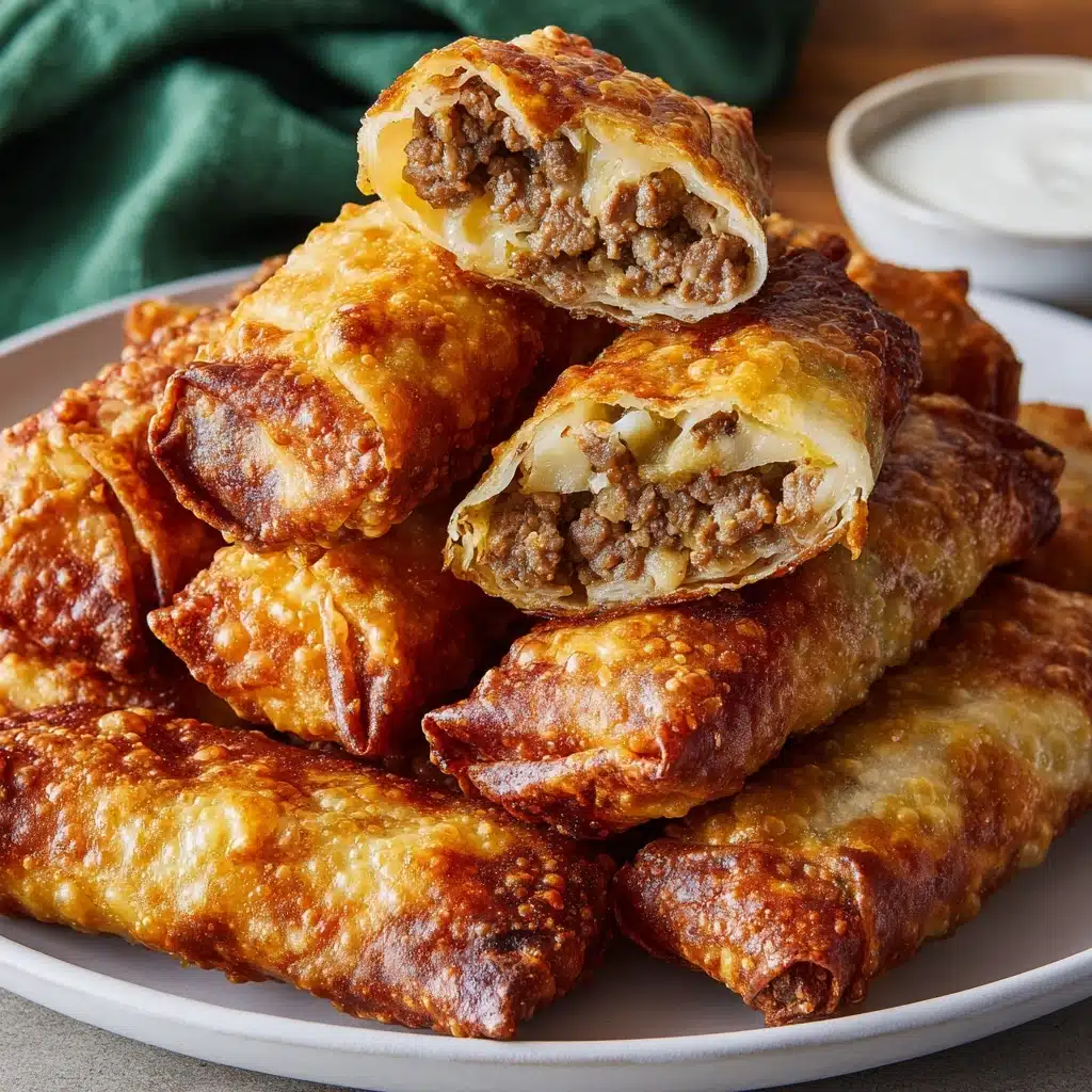 Ground Beef Egg Rolls Recipe - Recipe Image