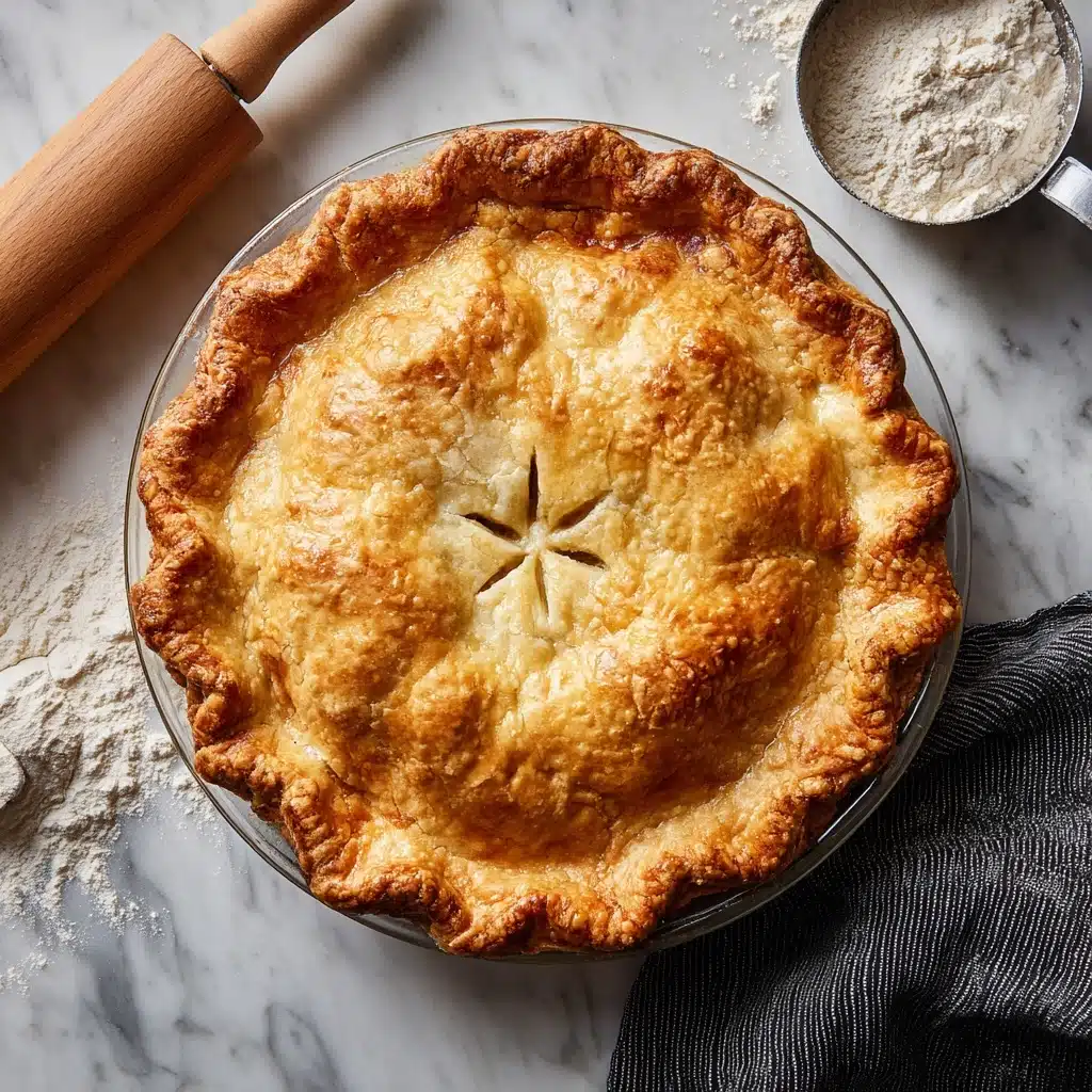 Easy 3-Ingredient Pie Crust Recipe 4 Easy 3-Ingredient Pie Crust Recipe - Recipe Image