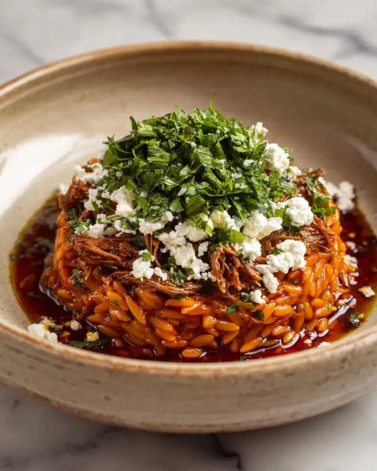 Youvetsi Recipe (Greek Lamb Stew with Orzo) Recipe