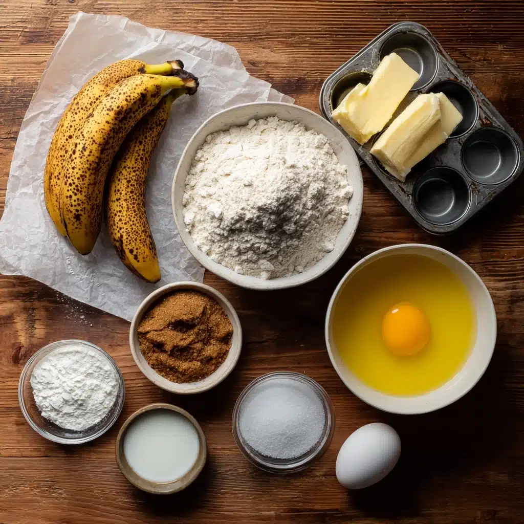Cinnamon Sugar Banana Muffins Recipe - Recipe Image