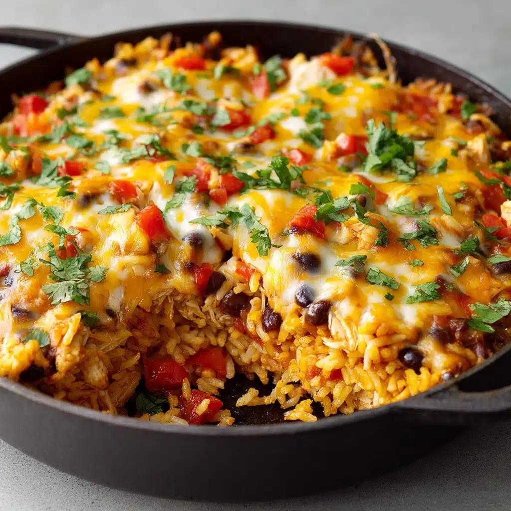 Mexican Chicken and Rice Bake Recipe - Recipe Image