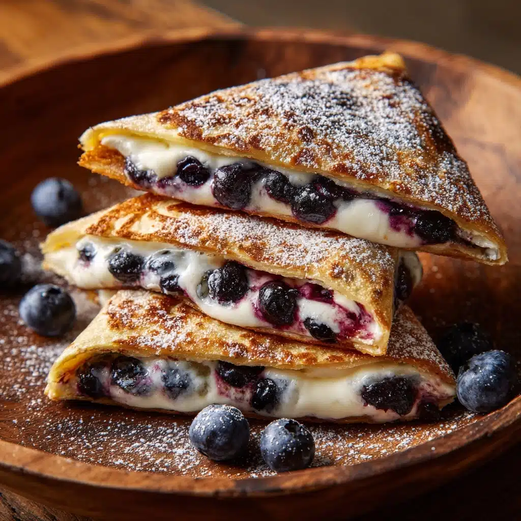 Blueberry Breakfast Quesadilla Recipe 4 Blueberry Breakfast Quesadilla Recipe - Recipe Image