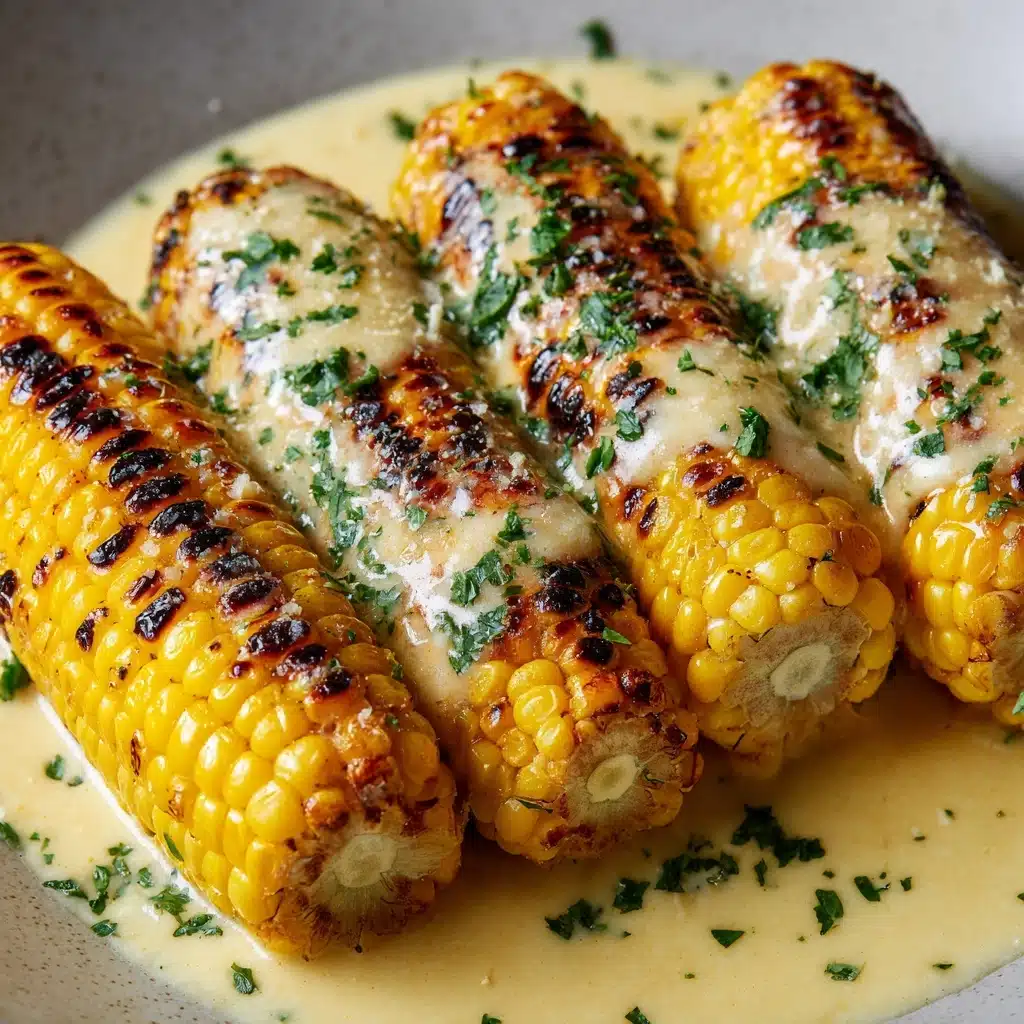 Cheesy Garlic Butter Corn on the Cob Recipe 5 Cheesy Garlic Butter Corn on the Cob Recipe - Recipe Image