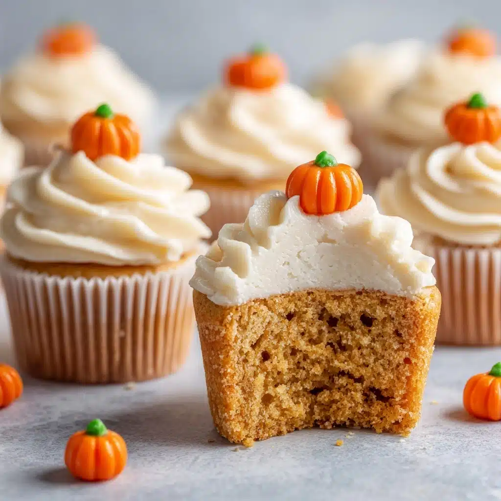 Pumpkin Cupcakes Recipe 4 Pumpkin Cupcakes Recipe - Recipe Image