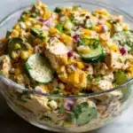 Street Corn Creamy Cucumber Salad Recipe
