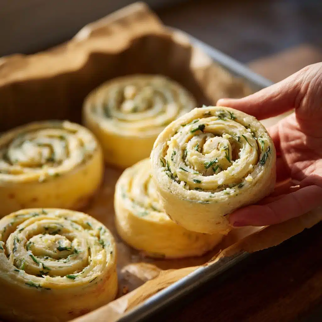 Buttery cheese Garlic Rolls Recipe - Recipe Image