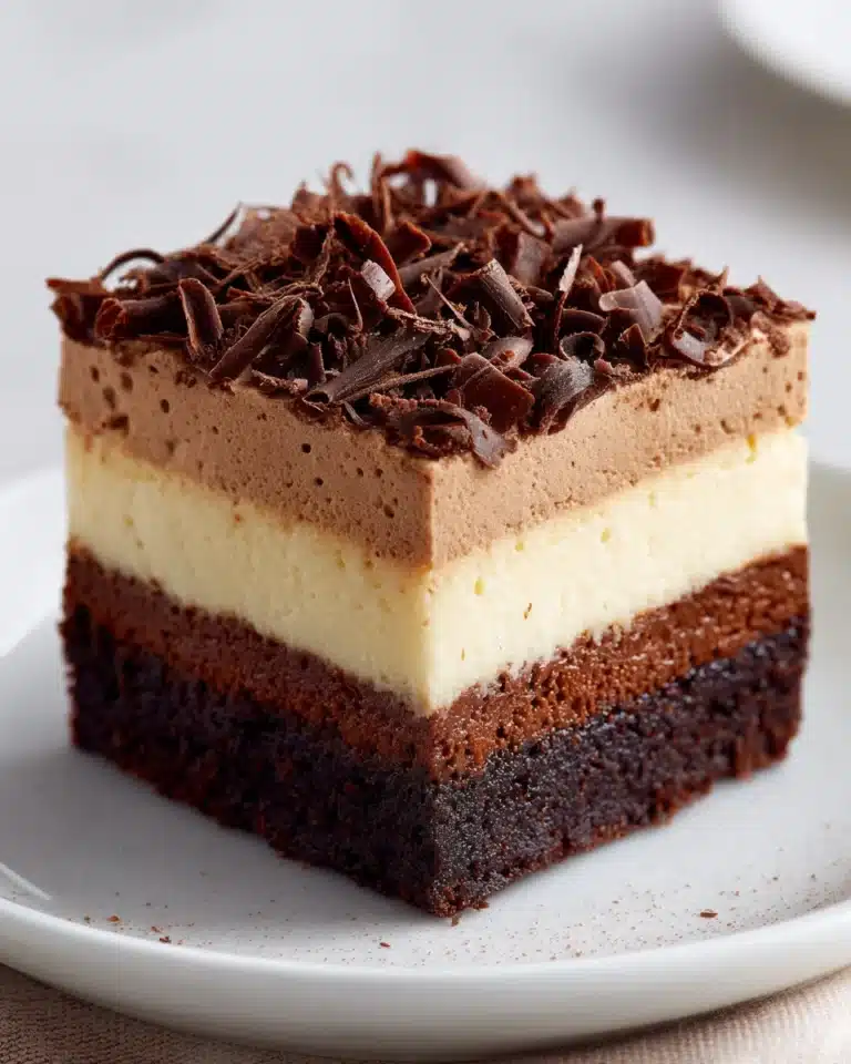 Chocolate Mousse Brownies Recipe