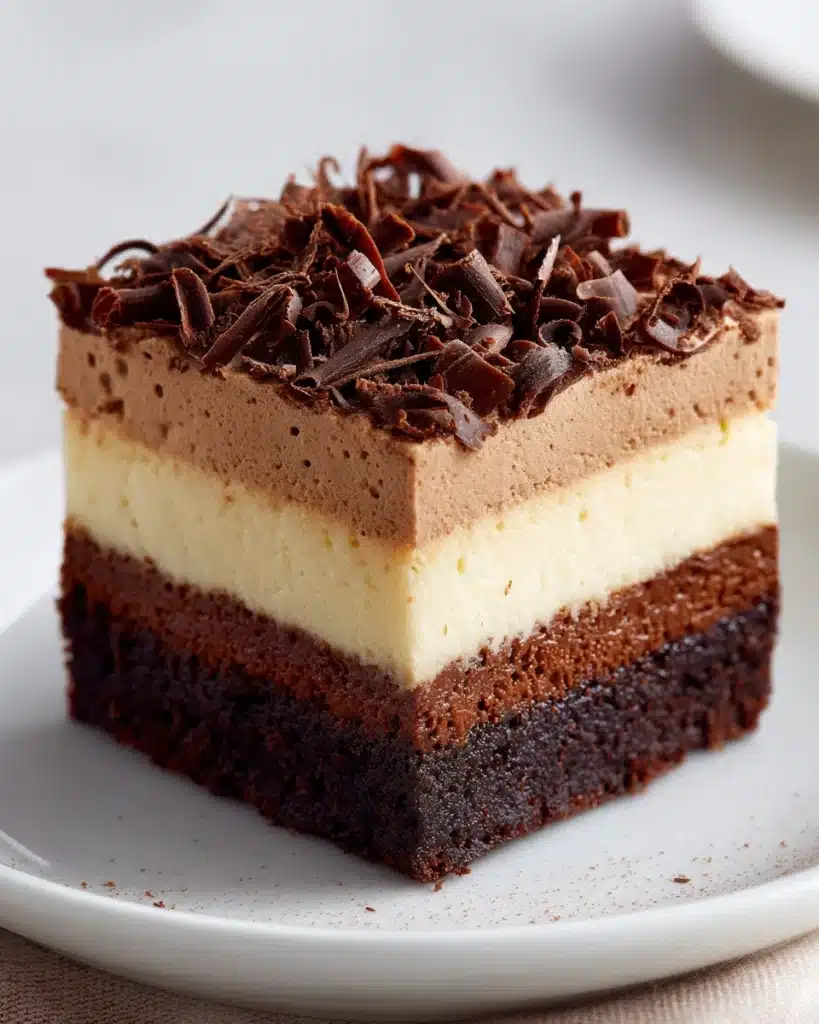 Chocolate Mousse Brownies Recipe