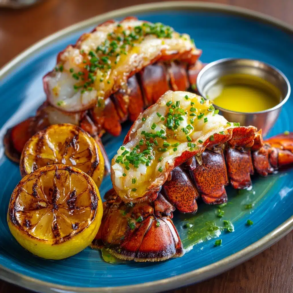 The Easiest 4-Ingredient Grilled Lobster Tails with Lemon Garlic Butter
 - Recipe Image