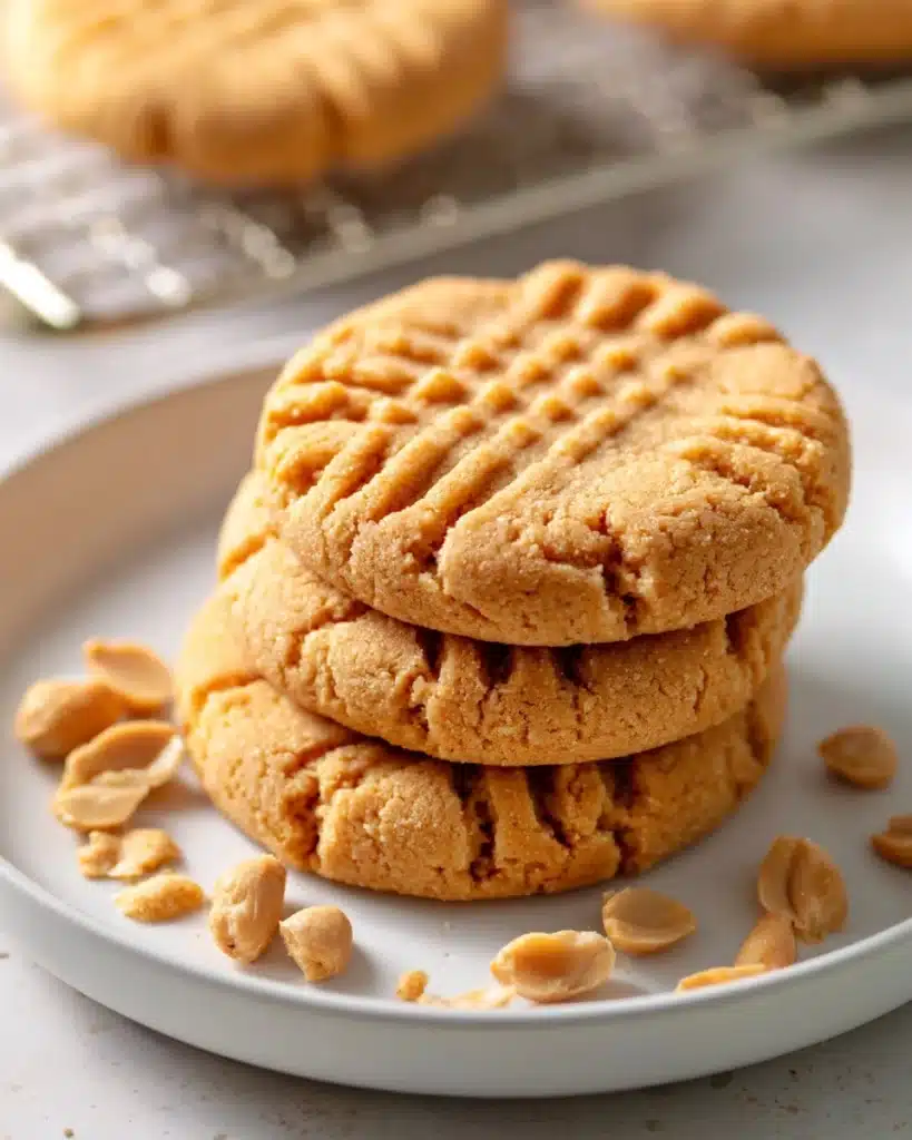 3 Ingredient Sugar Free Peanut Butter Cookies Recipe