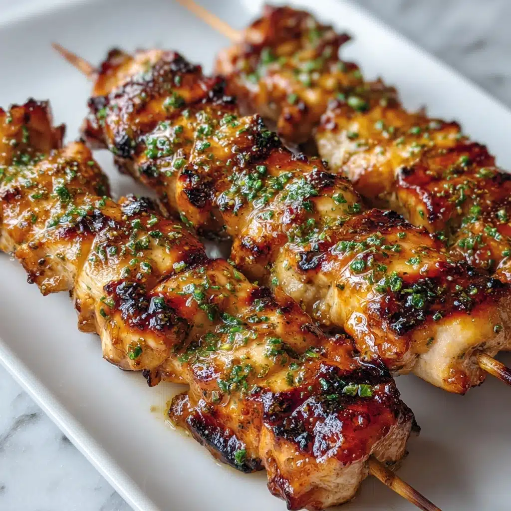 Air Fryer Chicken Skewers Recipe - Recipe Image