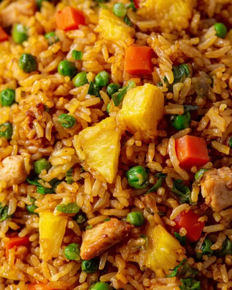 Pineapple Chicken Fried Rice Recipe