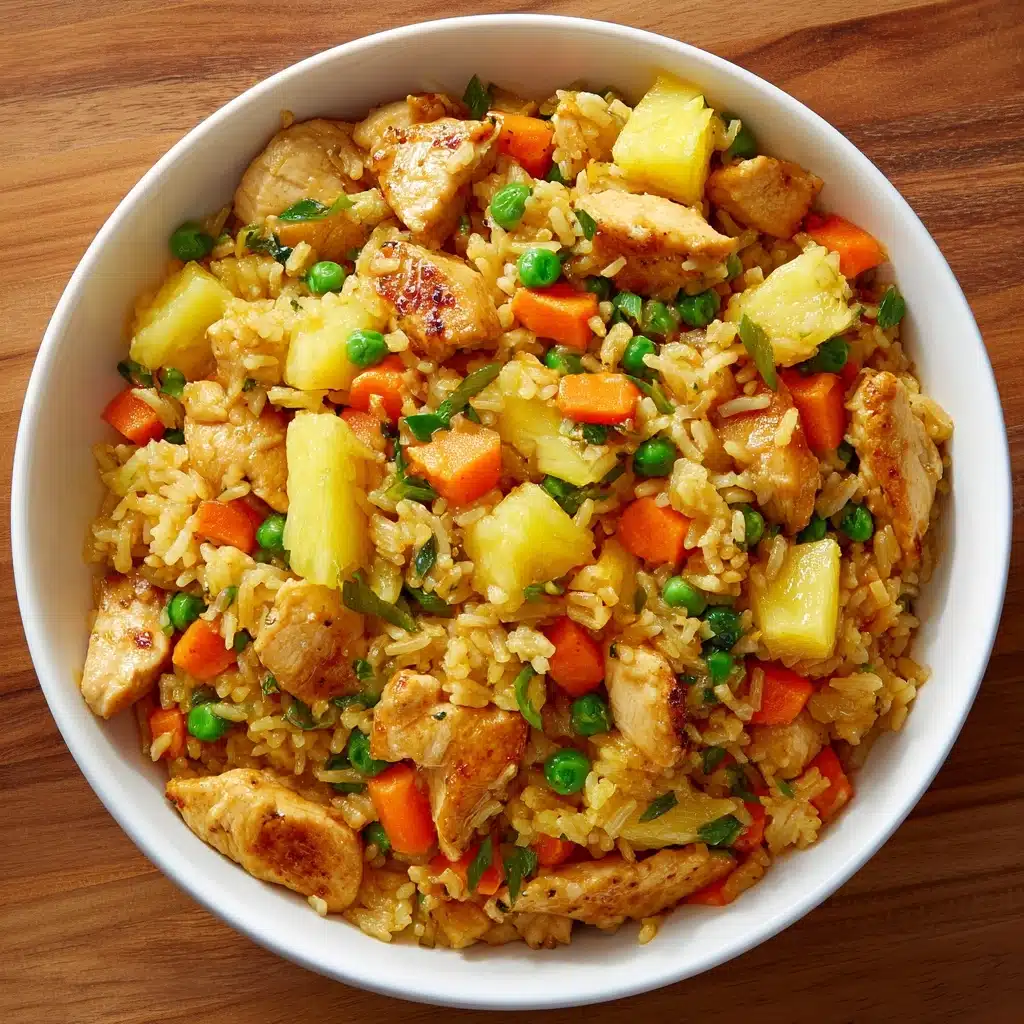 Pineapple Chicken Fried Rice Recipe - Recipe Image
