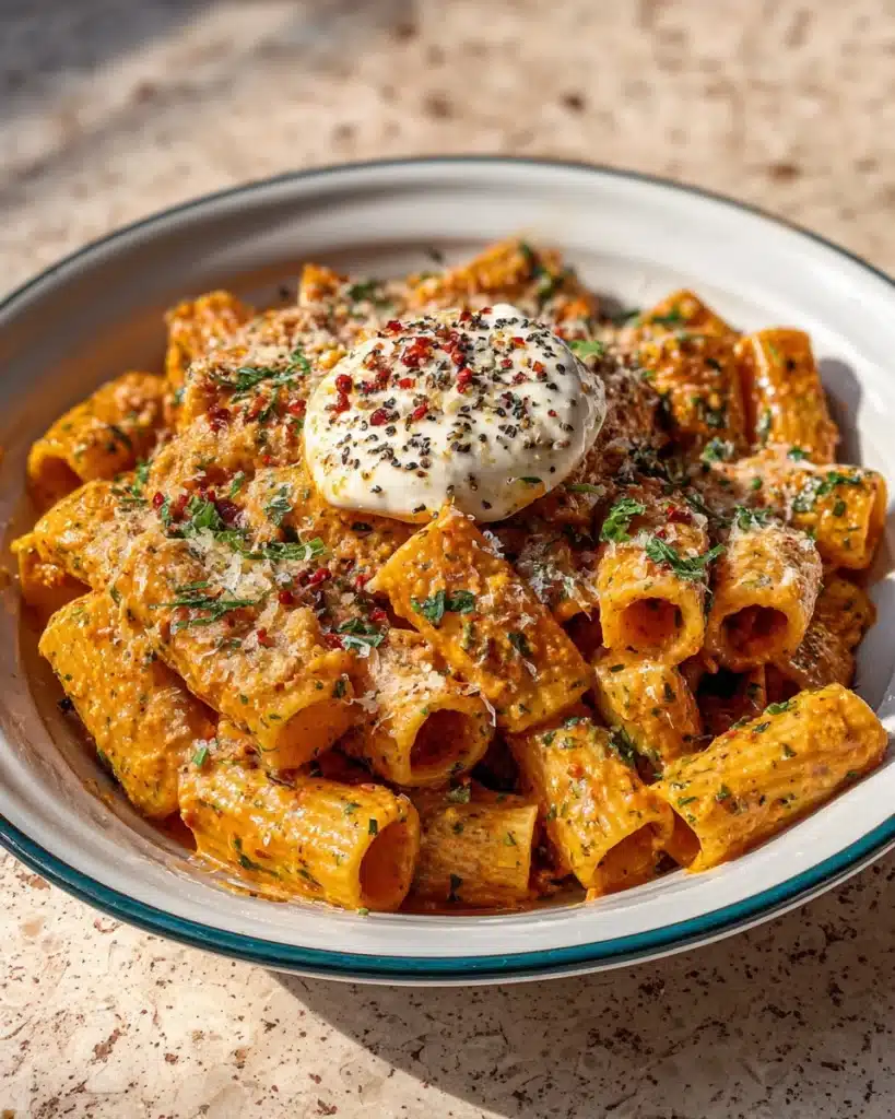 Creamy Tomato Garlic Pasta Recipe