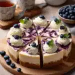 No Bake Blueberry Pie Recipe