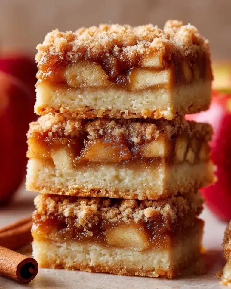 Apple Snickerdoodle Bars Recipe
