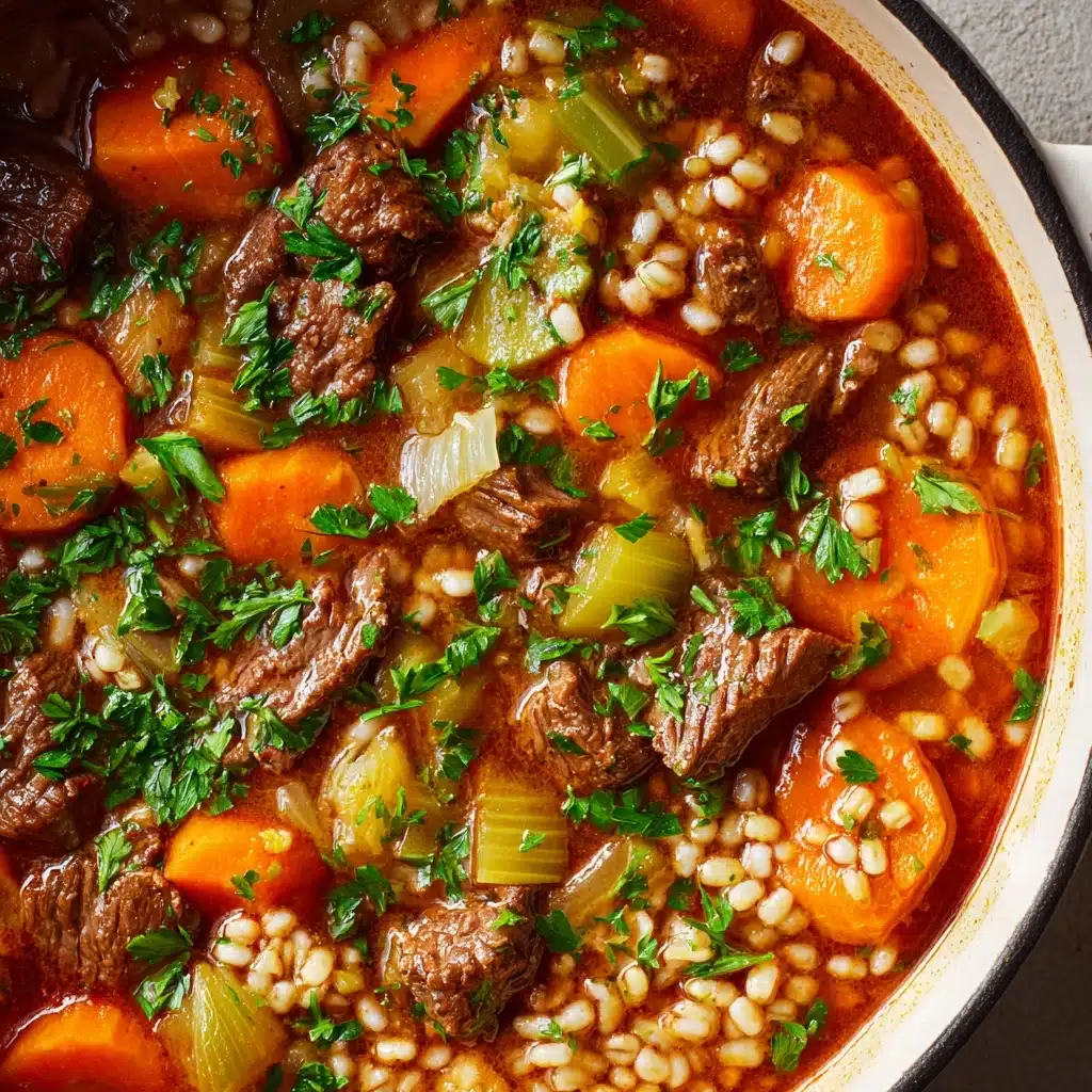 Beef Barley Soup Recipe - Recipe Image