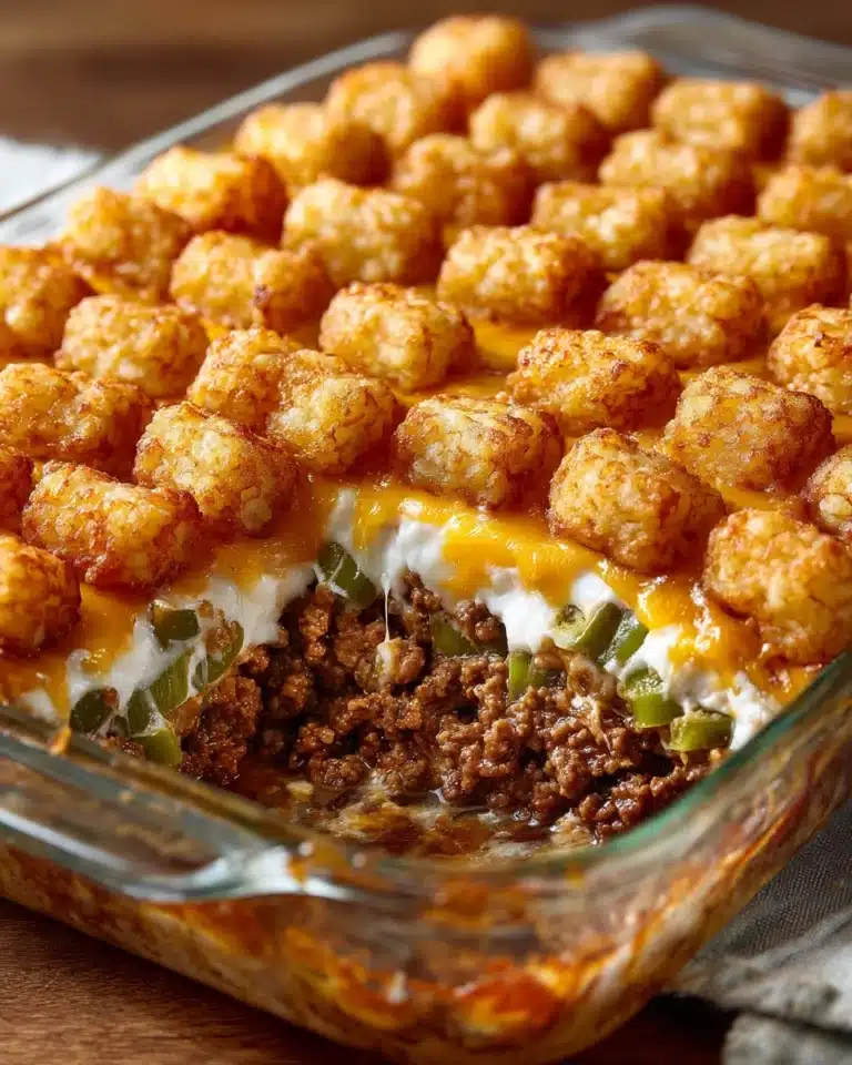 The BEST Tater Tot Casserole Recipe