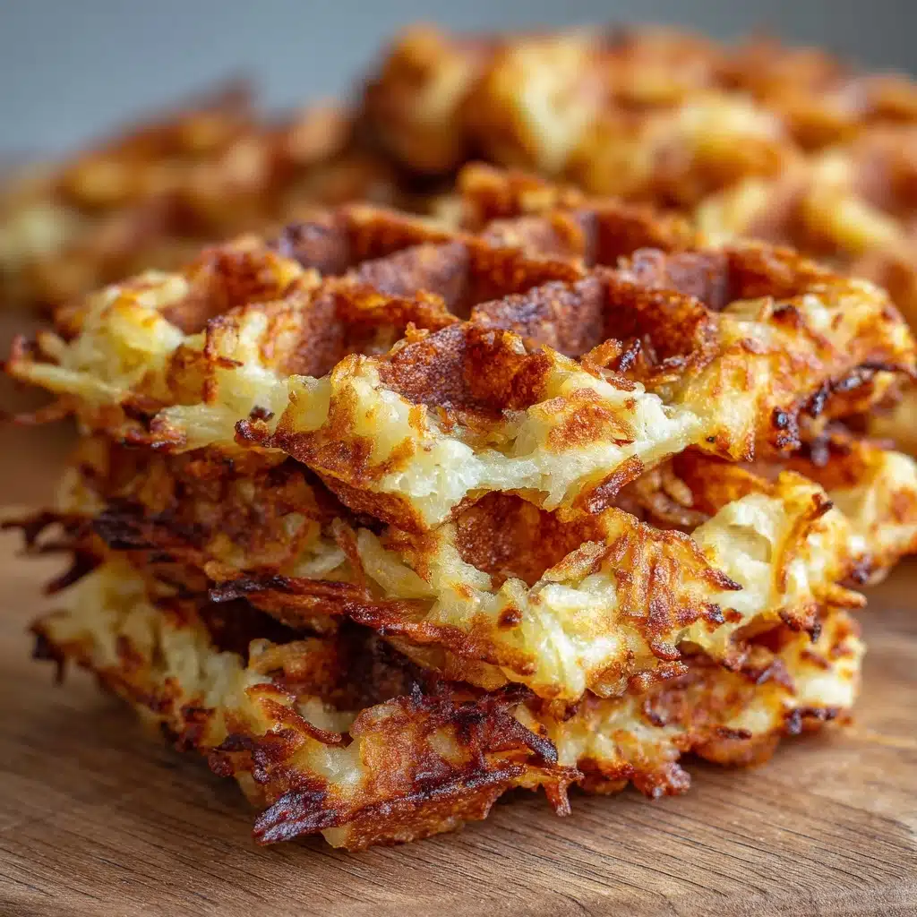 Healthy Hashbrown Chaffle Recipe - Recipe Image
